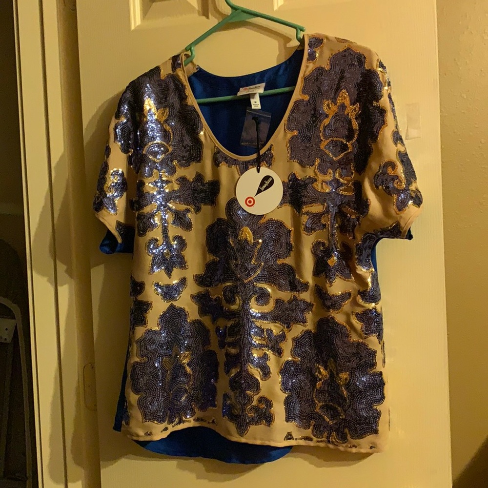 Sequin Blouse